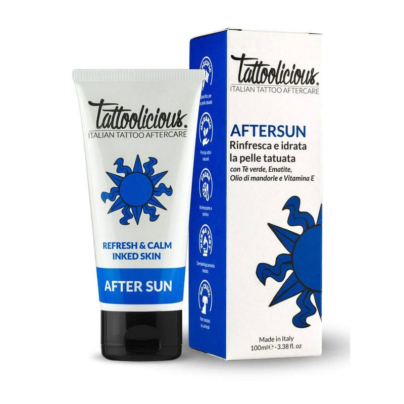 TATTOOLICIOUS After Sun - After Sun Cream for Tattoo, with