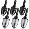 Honoson Keyless Drill Chuck Bit 1/4 Inch Hex Shank Keyless