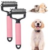 2 PCS Pet Safe Dematting CombDematting, 2 In 1 Pet