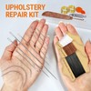 VONEEDL Upholstery Repair Kit: Waxed Sewing Thread (3 Colors) &