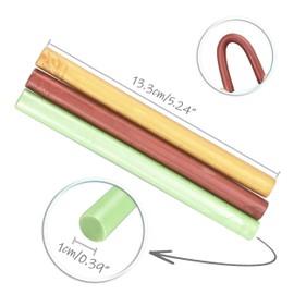 Mceal Glue Sealing Wax Rods, Sealing Wax Sticks for Wax Seal Stamp, 10pcs Sky Blue