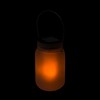 Alpine Corporation QMC236SLR-2 Outdoor Solar Powered Pathway Lantern Flickering LED