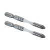 Super Slim Torsion Bit with Steps, Set of 2, #2X65
