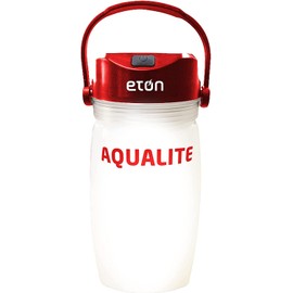 Eton Solar Powered Lantern with Integrated Water Bottle & Personal 8-Piece Emergency Survival Kit