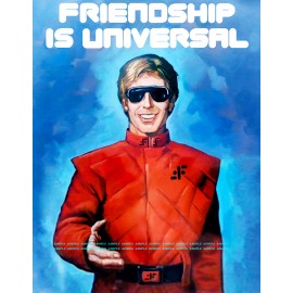 V  Visitor 11" x 14" Propaganda "Friendship is Universal" Collector's Poster