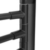 Stainless Steel Swivel Towel Hanger Holder Black Rotating Movable Towel