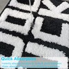 Cute Good Luck Bath Mat Black Bathroom Rugs Bathroom Accessories,