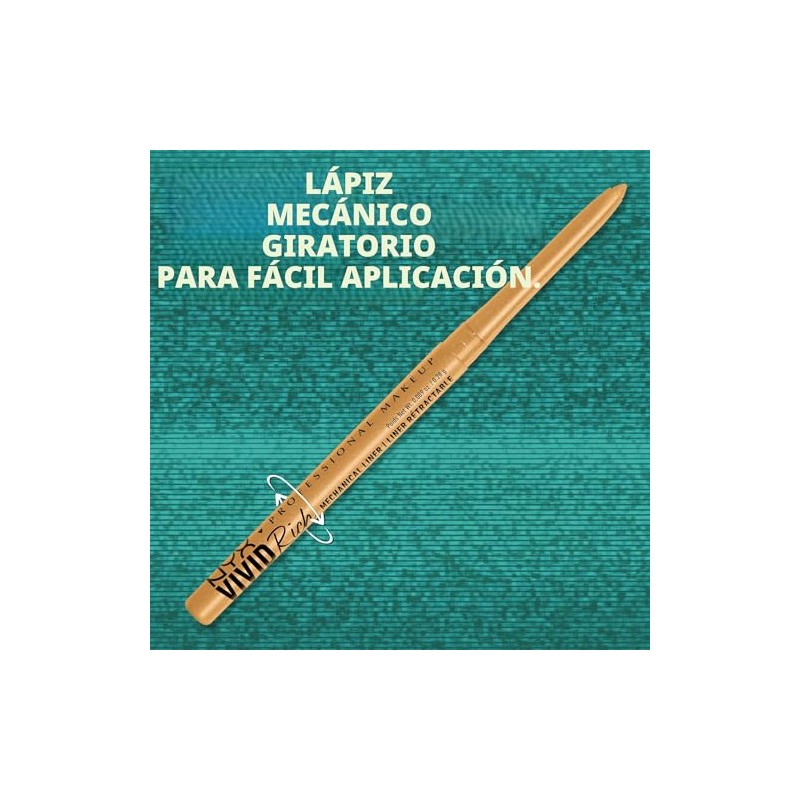 Lápiz de ojos NYX mecánico., Negro