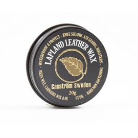 Casström Unisex - Adult Lapland Leather Wax Leather Wax, Natural, 20 g
