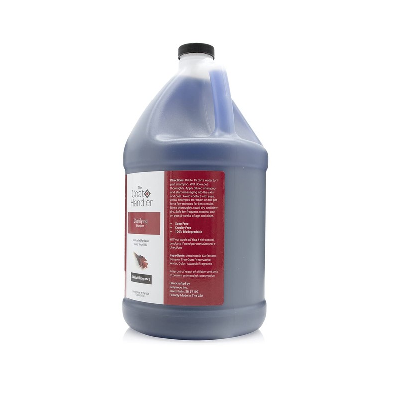 The Coat Handler Clarifying Dog Shampoo, 1 Gallon | All