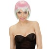 WIDMANN 04442 Party Short Wig with two colours