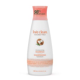 Live Clean Coconut Milk Moisturizing Shampoo, 12 oz.