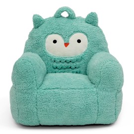 Delta Children Owl Cozee Buddy Chair, Teal