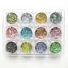 Emumu Mermaid Dust Glitter 12 Colors Dark Color Glitter Hologram