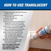 Phenoseal Does It All Vinyl Adhesive Caulk, Translucent, 5.5 oz