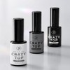 Gracia Jinbee Crazy Top Gel Standard 10pcs + Vunix Silver
