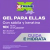 Gel para cabello Xtreme Lady Keratina Squeeze 260g