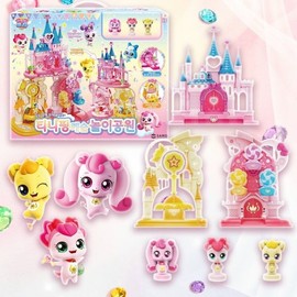Princess Catch Teenieping Castle Amusement Park Hachuping Azaping Haping Figures Teenieping Season 6 Toys / 프린세스 캐치티니핑 캐슬 놀이공원 하츄핑 아자핑 해핑 피규어 티니핑 시즌6 장난감