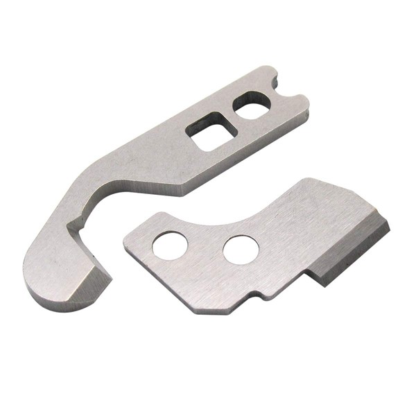 Kunpeng 1 Set Upper And Lower Blade for Elna 664 Sewing Machine