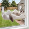Homegroove Cat Window Perch, 24 x 12 Inch Foldable Cat