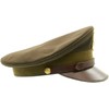 U.S. WWII Officer Visor Crusher Cap: Winter (OD Green), 7