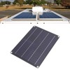Portable Solar Panel 9.1x6.7in Slim Design Light Weight Widely Used