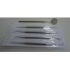 SS 1 Set Dental Pick & Mirror Tool Sculpture Instrument Oral Kit Tooth Teeth