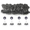 Drchoer 150Pcs Fishing Rubber Bobber Beads Stopper, 6 in 1