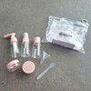 여행용 소분 공병 7종세트 지퍼백 포함 소분 휴대용 용기 케이스 화장품 Travel Mini Bottle Set 7 Pieces with Zipper Bag Portable Container Case for Cosmetics