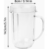 2pack Short Cup for Magic Bullet Blender