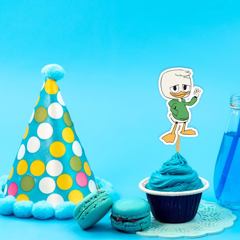 scrog mcdck Cupcake Topper - Birthday Decorations.