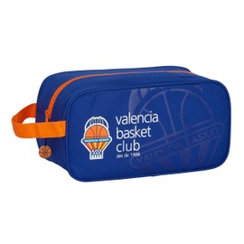 Valencia, blue/orange, 120 x 50 x 230 mm, shoe bag