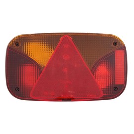 HELLA 2VB 998 232-011 Rearlight - 12V - mounting - 5-pin connector - left