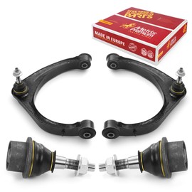 Metrix Premium Chassis Parts - 4 PC Front L/R Upper Control Arm & Front Lower L/R Ball Joint Kit Fits 13-18 Ram 1500 RWD, 19-23 Ram 1500 Classic, Replacement RK643074 RK643073, K500286, Made in Europe