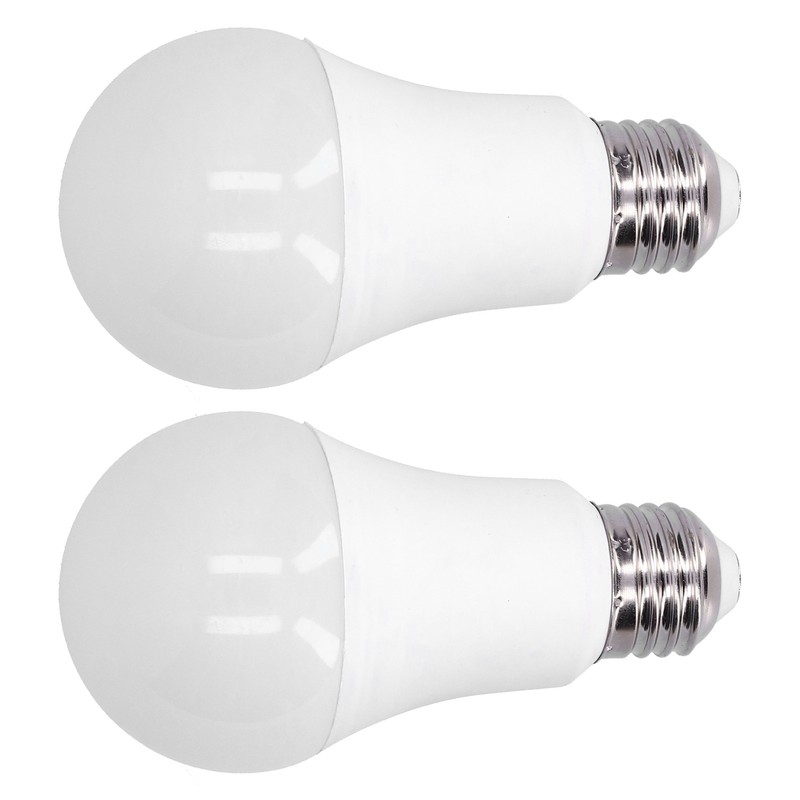 2Pcs LED Light Bulb Dimmable Eye Protection Lamp 5W/5000K for