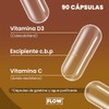 VITAMINA D3-90 Cápsulas de 500 Mg c/u - 1 Pieza