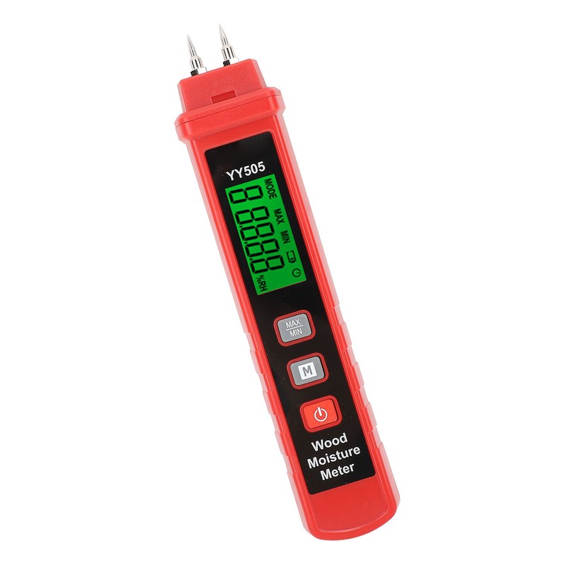 Wood Moisture Meter Professional High Accuracy Digital Handheld LCD Moisture
