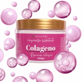 Mascarilla Hidratante de Colágeno, Aceite de jojoba, aceite de argan y Keratina, reparacion intensiva para cabello,Nutritiva, desenredante, cabello mas suave, fuerte y brilloso para Todo Tipo de Cabello, 300 gr