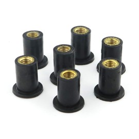 Xitomer Motorcycle Fairing Bolt Kit Fit for CBR1000RR 2006-2007 Body Screws Fit for CBR1000RR 2006-2007 Fasteners/Hardware/Clips (Black)