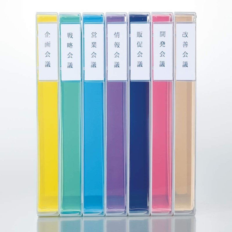 Lihit Lab A6024-7 Document File Case, Congress Case, A4 CUBE