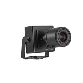 Revotech 3MP Zoom Mini Security IP Camera, HD 3MP Small Indoor Camera 6-22 mm Manual Zoom Lens P2P H.265 CCTV Video Camera (I712-2 Black)