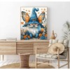 Butterfly gnome Paint by Number DIY Flowers Painting on Canvas