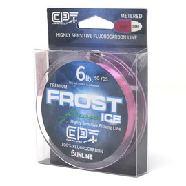 CLAM Pro Tackle 14423 CPT Frost Line Fluorocarbon - 2lb - Metered (Pink/Clr) - 50 Yard