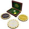 Bullets Playing Cards Dealer Button Set - Includes Big Blind
