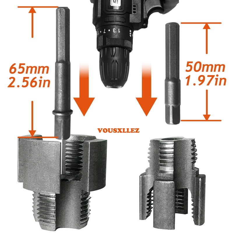 Pipe Thread Cutting Tool Integrated Internal and External,Pipe Threading Tool,