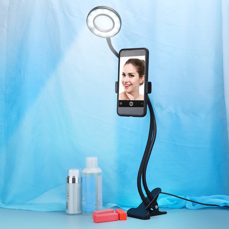 Folding LED Light High Brightness Tattoo Lamp Adjustable Clip On