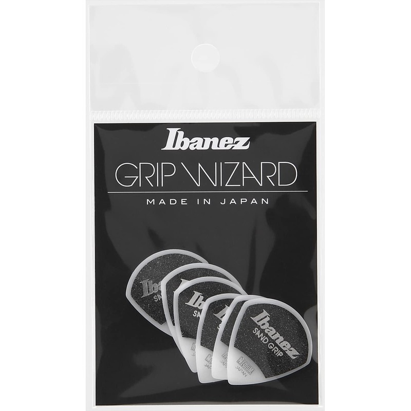 Ibanez PPA18MSGWH PPA18MSGWH Picks with Anti-Slip Material Sand Grip Pick
