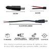 10 Conectores Adaptador Macho Cable para Cámaras de Seguridad e