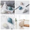 Whale Bathroom Cleaning Brush - Soft Cleaning Tool Cleaning Brush Beige 3ea