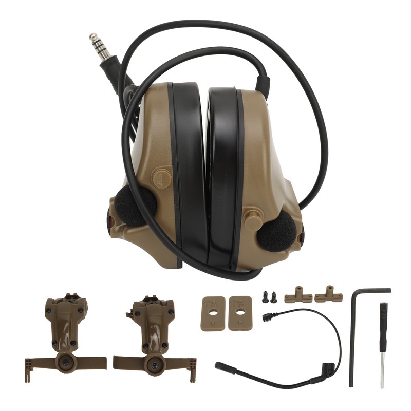 Noise Canceling Earmuffs Large Range Adjustable Easy Using Helmet Way